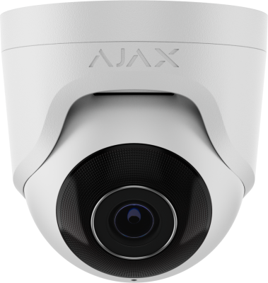 TURRETCAM (5MP/4mm) WHITE - 5MPx IP kamera AJAX 4mm 85°