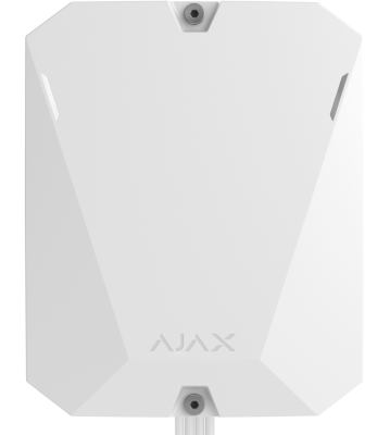 HUB HYBRID (4G) WHITE FIBRA - hybridný hub AJAX, 2G, LAN, 2xSIM